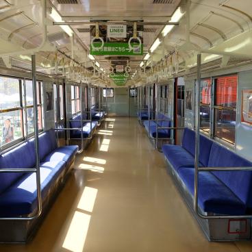 Kyoto Railway Museum, Interior of a carriage