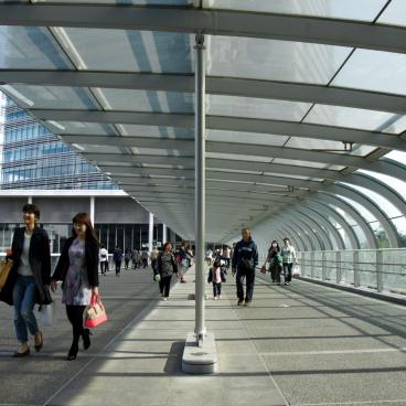 Landmark Tower (Yokohama), promenade
