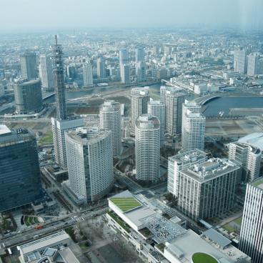 Landmark Tower (Yokohama), View on the city
