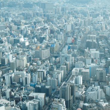 Landmark Tower (Yokohama), View on the city 4