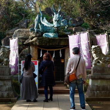 Enoshima (Southern Coast), Wadatsumi-no-miya Shrine