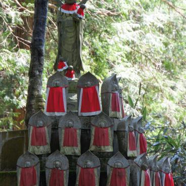 Okuno-in Cemetery in Koya-san, Jizo Statue 3