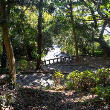 Kunozan Toshogu (Shizuoka), Omotesando stairway
