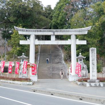 Kairaku-en (Mito),  Ibarakiken Gokoku shrine