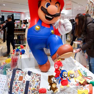 Shibuya PARCO, Mario statue at the TOKYO  Nintendo Store