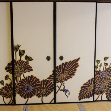 Shoren-in (Kyoto), Fusuma sliding doors renovated by Ki-Yan 3