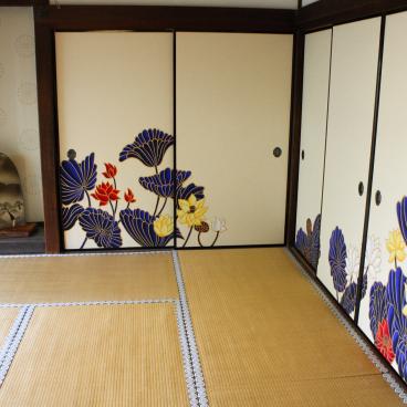 Shoren-in (Kyoto), Fusuma sliding doors renovated by Ki-Yan 4