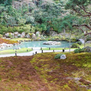 Shoren-in (Kyoto), View on the garden