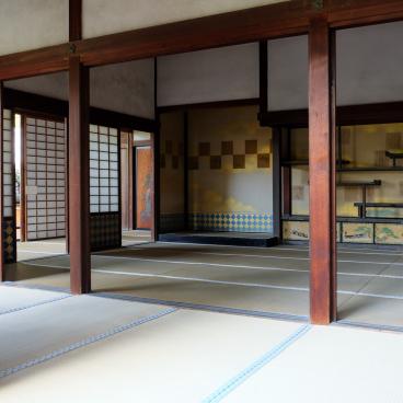 Shugaku-in Villa in Kyoto, Pavilion and Kasumidana