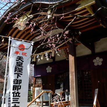 Ushi-Tenjin Kitano-jinja shrine in Tokyo