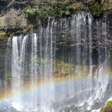 Shiraito Falls in Fujinomiya (Shizuoka)