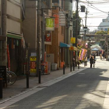 Osaka Tenmangu, Streetview of Ogimachi area