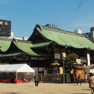 Osaka Tenmangu during Ume Matsuri festival 5