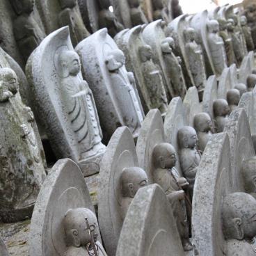 Hase-dera (Kamakura), Jizo statues