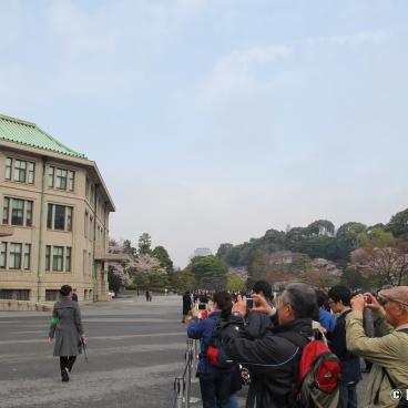 Inui-dori, Building of the Imperial Household Agency (Kunaicho)