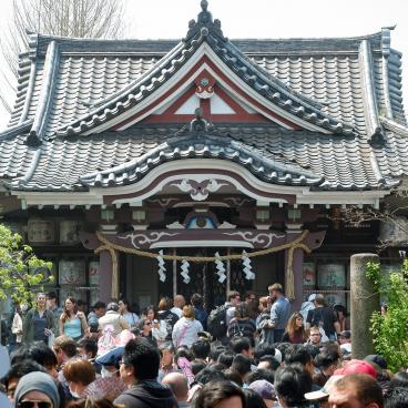 Kanamara Matsuri, Festival in Kanayama shrine
