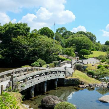 Suizen-ji Joju-en Japanese garden in Kumamoto 2