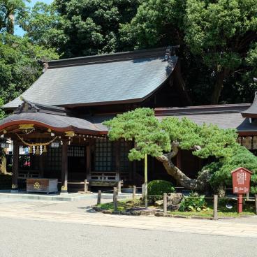 Suizen-ji Joju-en garden in Kumamoto, Izumi shrine 2