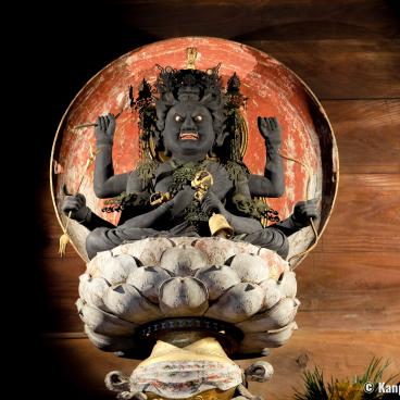 Oka-dera (Asuka), Fudo Myo-o statue