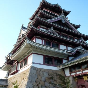 Fushimi-Momoyama Castle (Kyoto), Replica of the keep