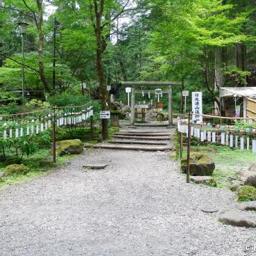 Futarasan-jinja, Nikko, Alley in the shrine's grounds