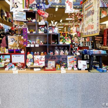 Tokyo, A gift shop decorated with Boys' day items in May