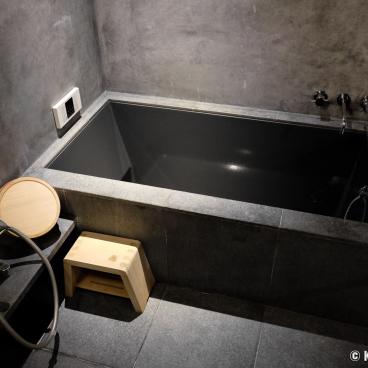 Shiki Bisho House (Kyoto), Japanese bathroom