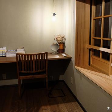 Shiki Bisho House (Kyoto), Desk at the first floor