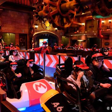 Super Nintendo World (USJ, Osaka), Mario Kart Koopa's Challenge attraction 2
