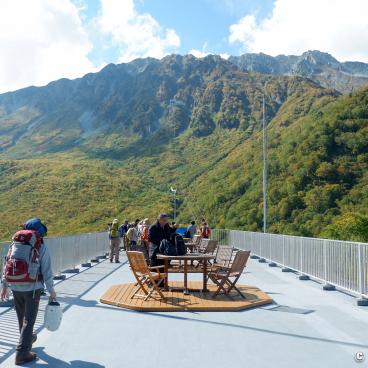 Kurobedaira Station on Tateyama Kurobe Alpine Route