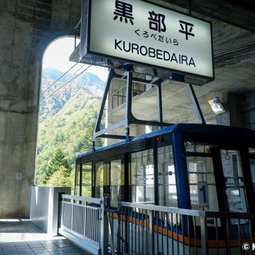Tateyama Ropeway at Kurobedaira Station on the Alpine Route