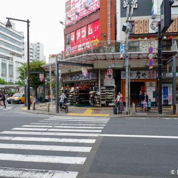 Koto-ku (Tokyo), A street in Kameido