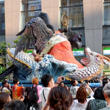 Kanda Matsuri, Float of the fight of the Tengu and the white dragon
