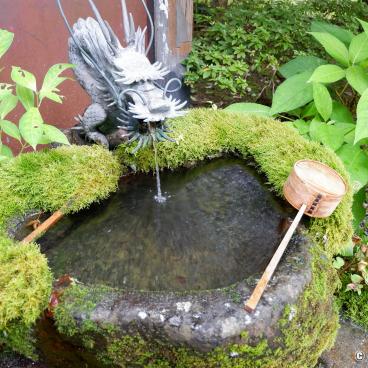 Kanmangafuchi Abyss (Nikko), Fountain at Joko-ji Temple