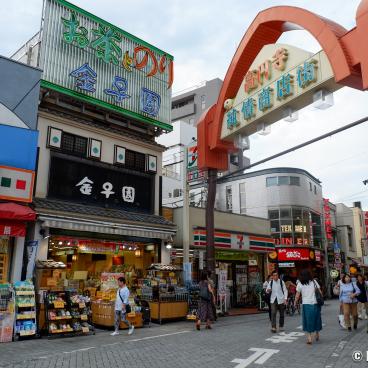 Neighborhood of Koenji station (Tokyo)