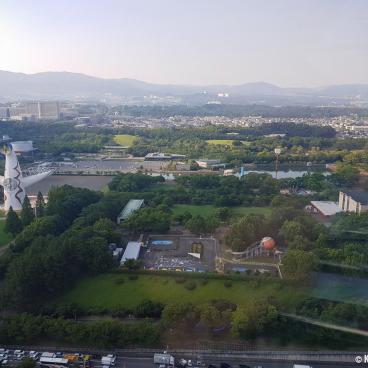 LaLaport EXPOCITY (northern Osaka), View from the Great Ferris wheel