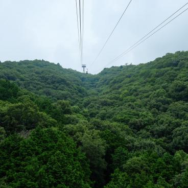 Shoshazan Engyo-ji, View from the ropeway