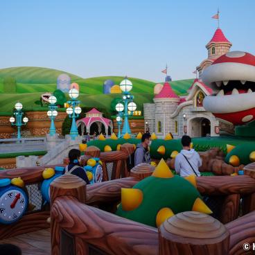 Super Nintendo World (USJ, Osaka), Interactive mini-game with the Power-Up Band 3