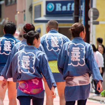 Sanja Matsuri (Tokyo), Participants to the festival in the streets of Asakusa 2