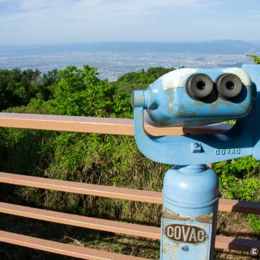 Panorama from Mount Yamato-Katsuragi-san (Nara)