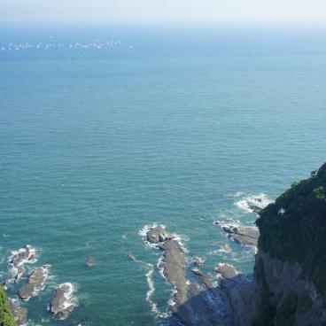 Samuel Cocking Garden (Enoshima), Panorama from Sea Candle Tower 4