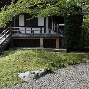 Hokoku-ji temple in Kamakura, Dry garden