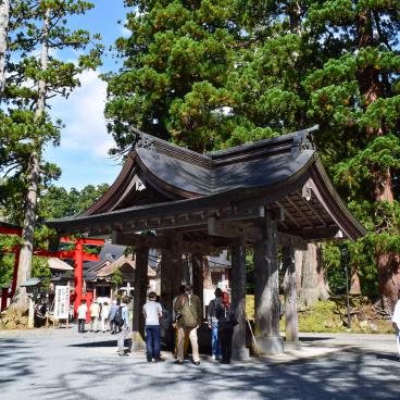 Mount Haguro (Dewa Sanzan), Purification basin