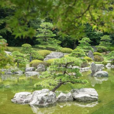 Ohori Park (Fukuoka), Ohori Teien Japanese garden 6