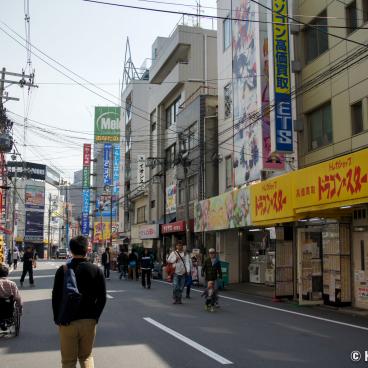Den-Den Town (Osaka), A street in the electric town of Kansai
