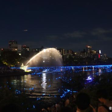 Amanogawa densetsu on Okawa River in Osaka 3