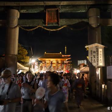 Tanabata no Yube festival in Tennoji area in Osaka