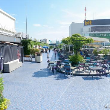 Seibu Ikebukuro Honten, 9th floor terrace and beer garden