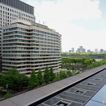 View towards Tokyo Imperial Palace Garden from Marunouchi House