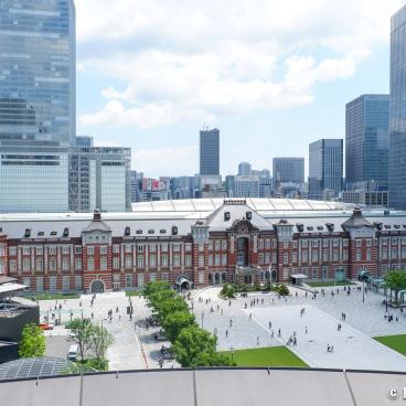 View on Tokyo Station from Marunouchi House 5